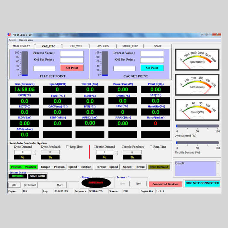 Data Acquisition Software Remote Load Control Systems Open Loop